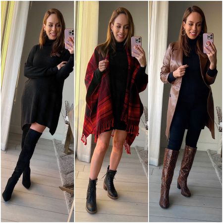 Three ways to wear a poncho dress 

#LTKstyletip
