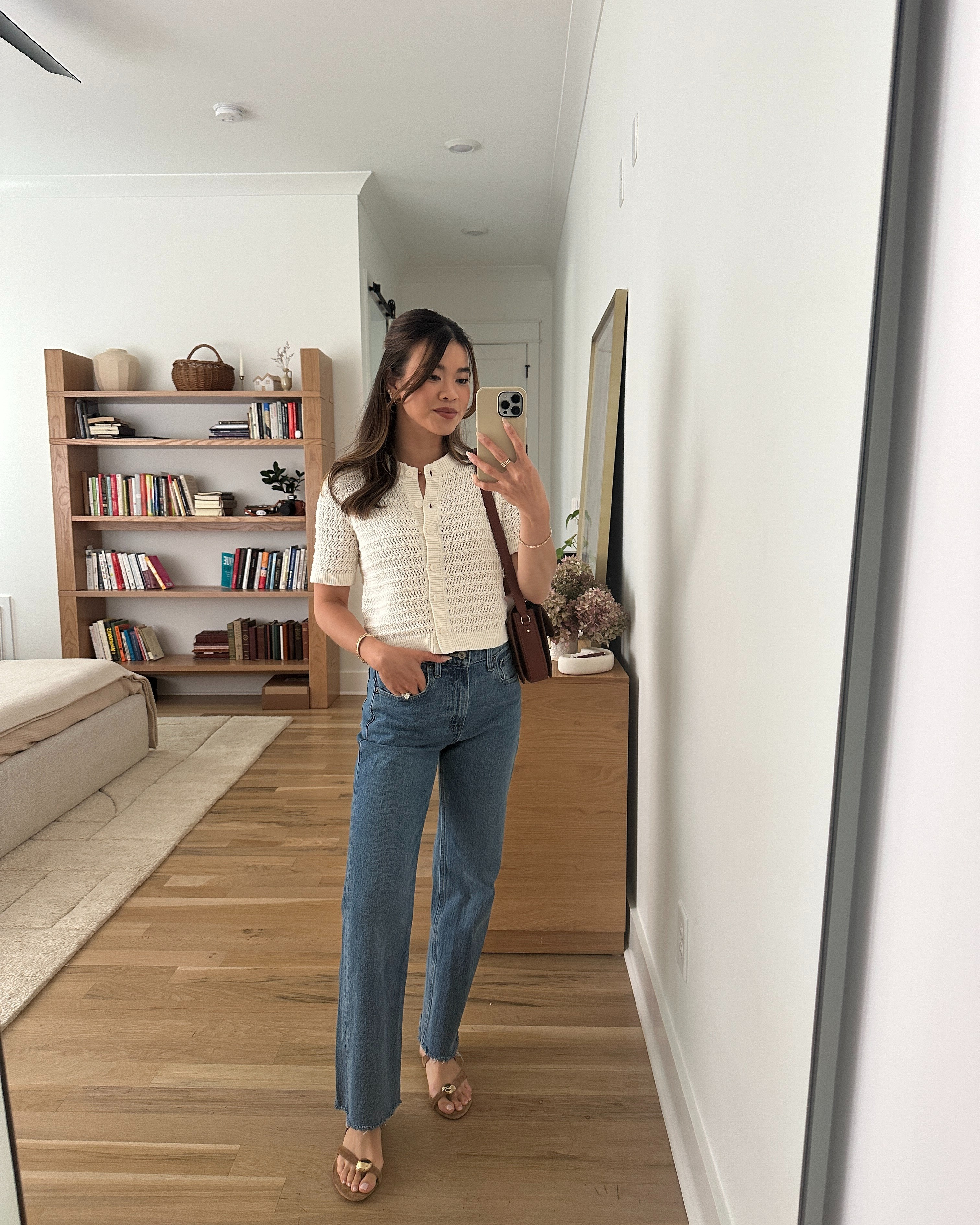 Sizing info:
•white knit top size XS 
•jeans size 23 extra short

petite fashion, get dressed with me, outfit inspiration, ootd, nashville outfit, Nashville influencer, petite style, vacation style, casual outfits, mom style, petite pants, spring outfits, spring outfit info, spring pants, spring outfit idea, spring top, spring bag, spring tank, spring shoes, knit tee, spring jeans, jeans, denim, lightwash jeans, abercrombie jeans  

 @abercrombie 

#LTKootd #LTKSeasonal #LTKPetite