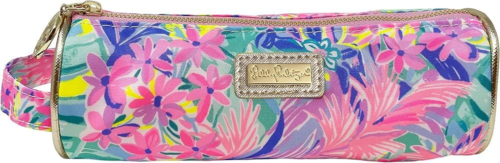 Lilly Pulitzer Cute Pencil Case, Colorful Zipper Pouch for Office Supplies, Small Travel Bag with... | Amazon (US)