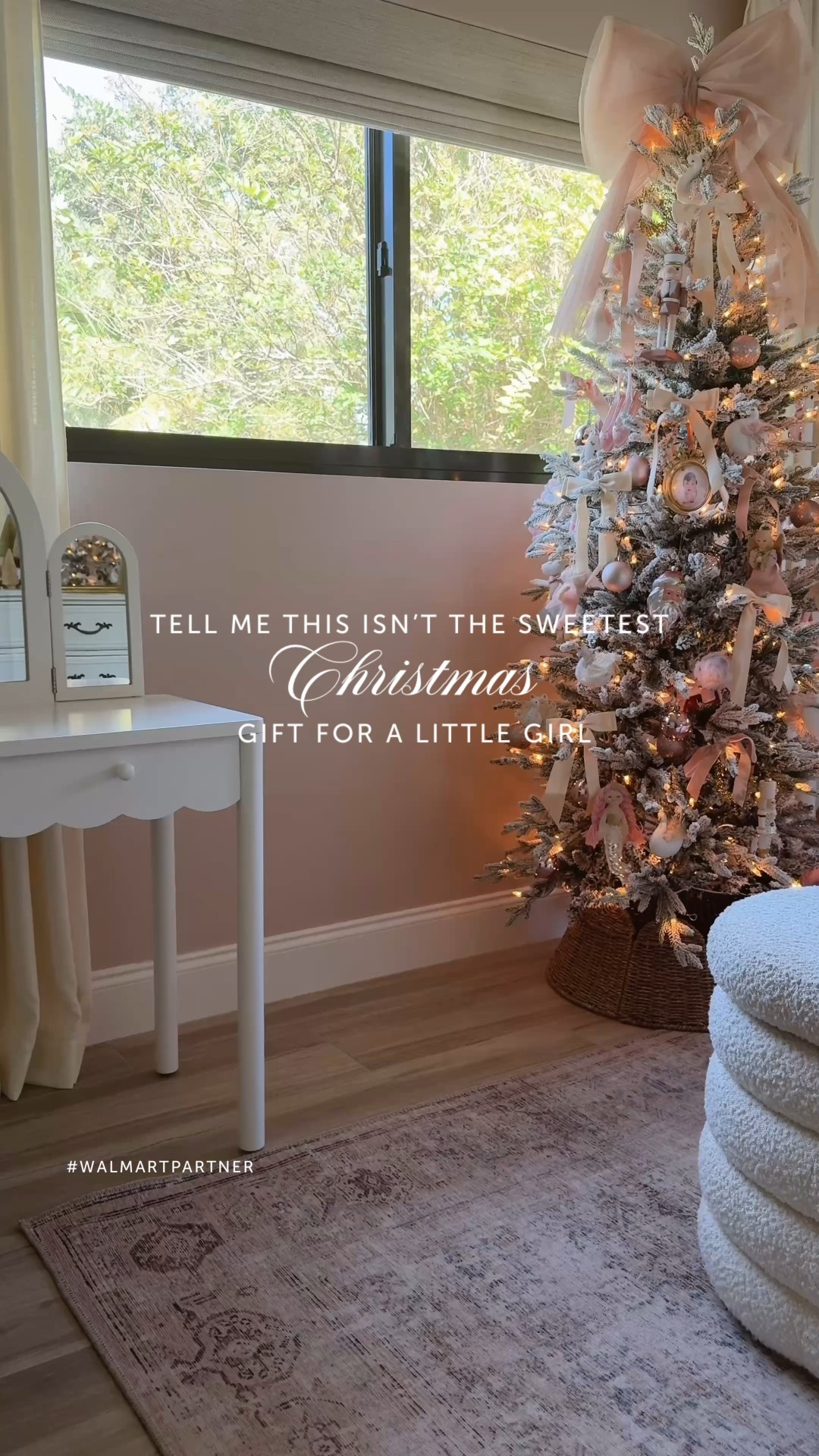 If you have a little girl on your list this year… stop scrolling 🎀 This vanity is the sweetest gift idea and guaranteed to make her Christmas morning pure magic 🥹✨
@Walmart has seriously become the ultimate destination for holiday gifting with the best finds for everyone on your list this season 🎄💗 #walmartpartner
#walmart
#WalmartFinds #WalmartHome #WalmartGifts #ChristmasGiftIdeas #HolidayGifting #GiftGuide #LTKHoliday #ChristmasInspo #HolidayFinds #girlsroom #christmasdecor #girlschristmastree #toddlergift #girlsgiftidea #giftsforkids


#LTKKids #LTKGiftGuide #LTKHoliday