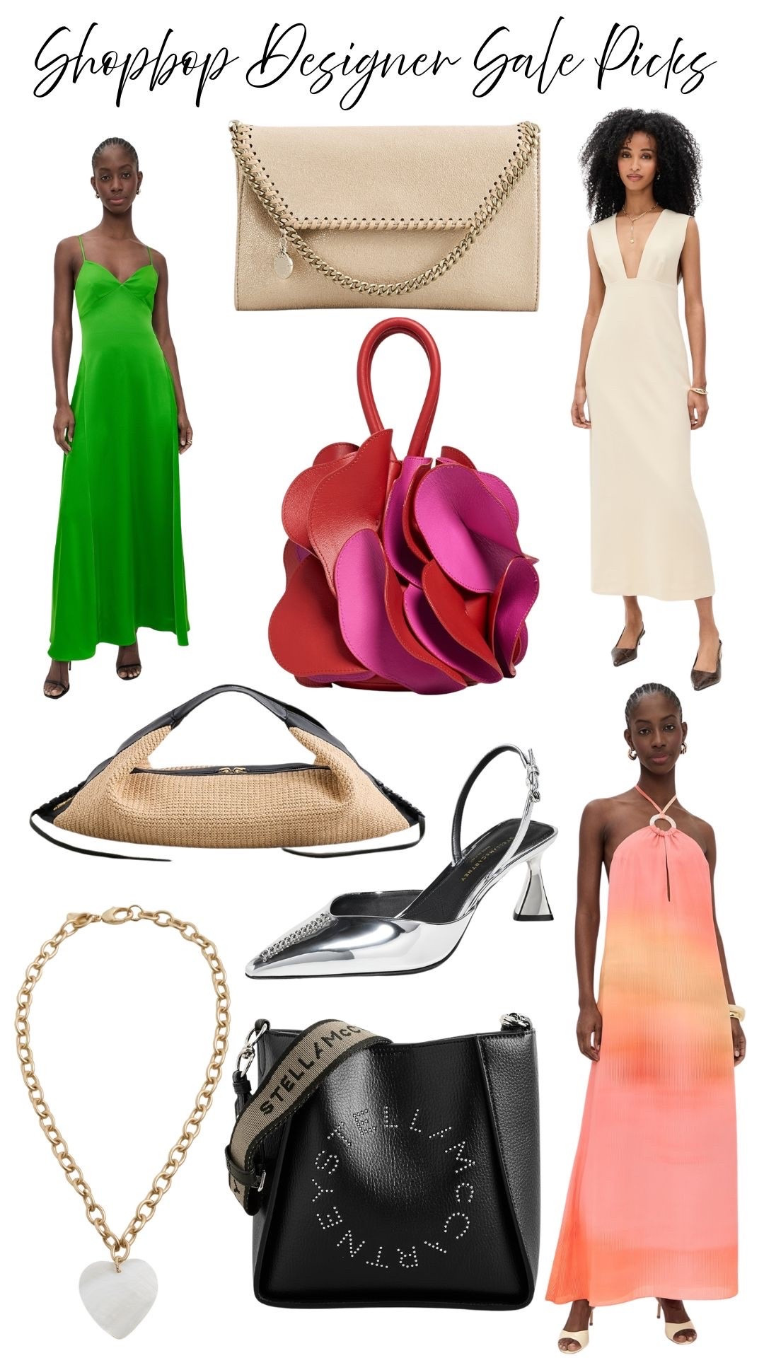 Shopbop’s Designer Sale is officially live and there are so many good pieces included this year. I rounded up a few of my favorite finds from the sale, including statement bags, elevated dresses, shoes, and accessories that instantly make an outfit feel more fashion-forward. Select designer styles are up to 50% off, plus an extra 10% off sale styles with code EXTRA10. Linking my favorite picks here before everything starts selling out.