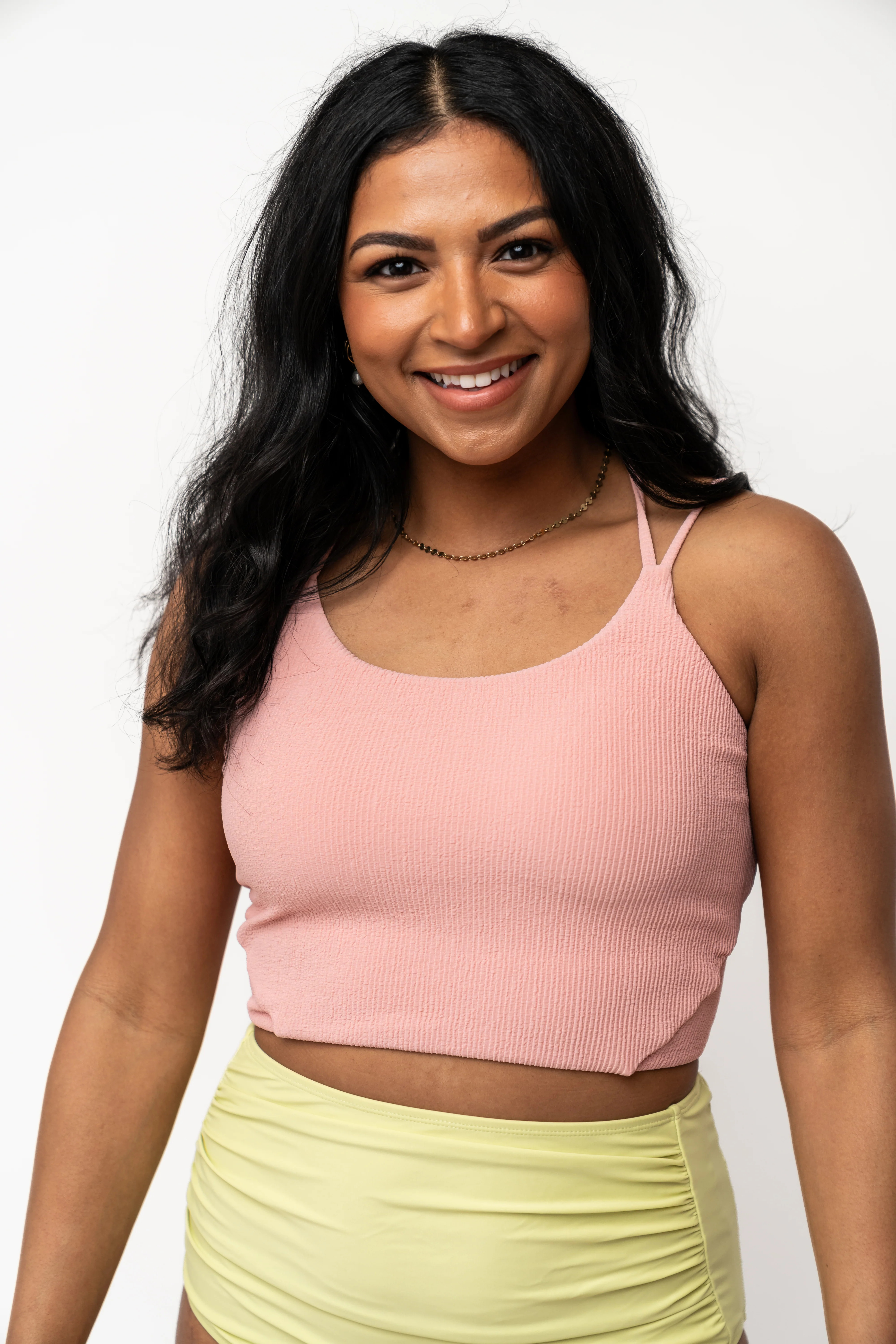 Destination Top | Strawberry Medium | Coral Reef Swim