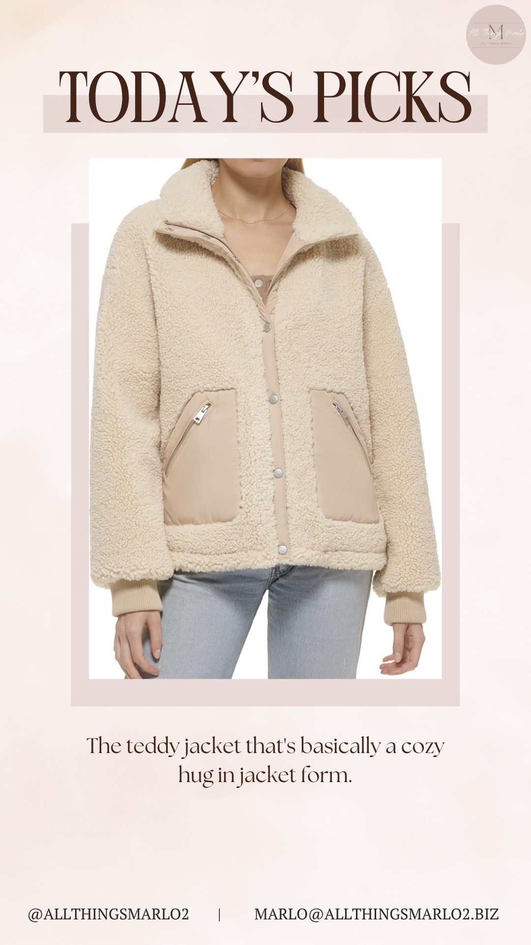 The teddy jacket that's basically a cozy hug in jacket form. 

 #LTKSeasonal #LTKWorkwear #LTKTravel