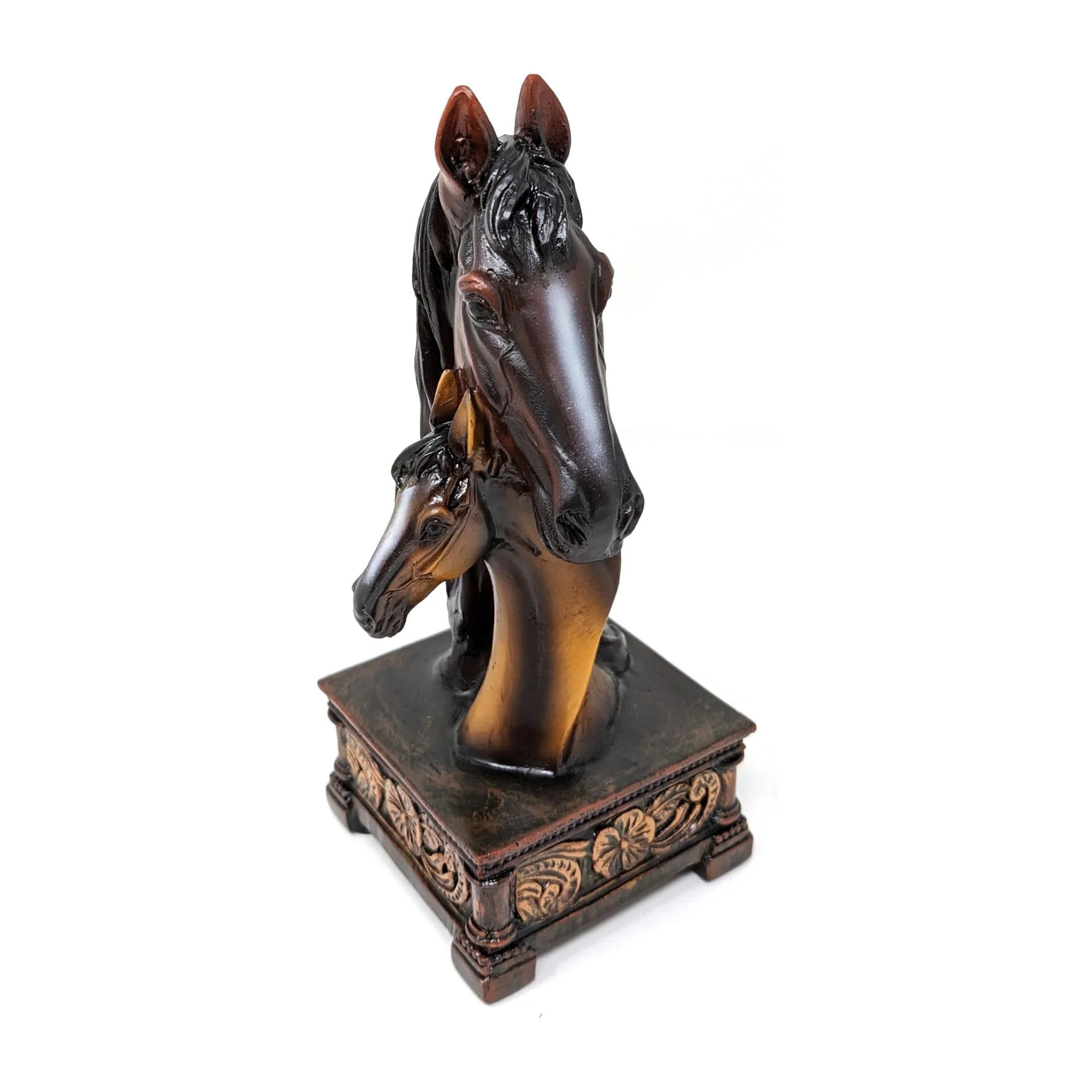 Majestic High-Quality Resin Horse and Foal Bust Animal Statue - Elegant Mare Figurine for Equine ... | Walmart (US)