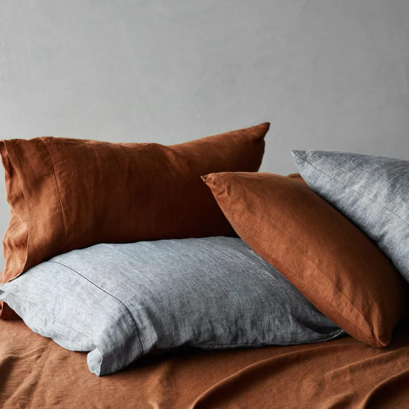 Stonewashed Linen Pillowcases | The Citizenry