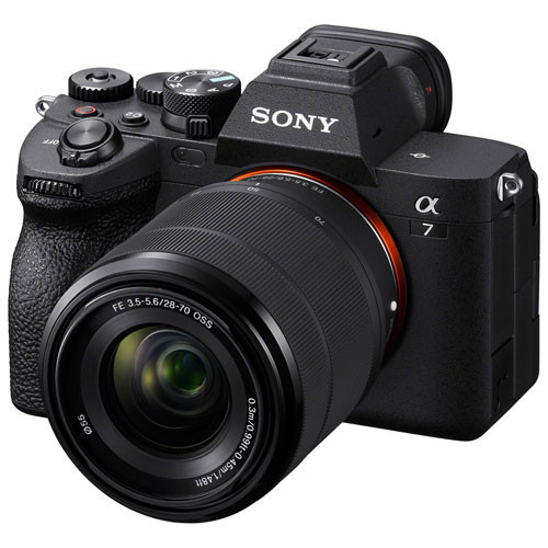 Sony Alpha 7 IV Full-Frame Mirrorless Camera with 28-70mm Lens Kit | Best Buy Canada