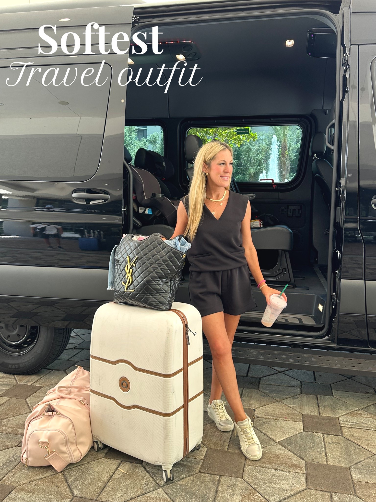 This is the most comfortable travel outfit. It has the softest luxe fabric and isn’t too hot or cold. So easy to travel in. 

#LTKTravel #LTKStyleTip #LTKActive