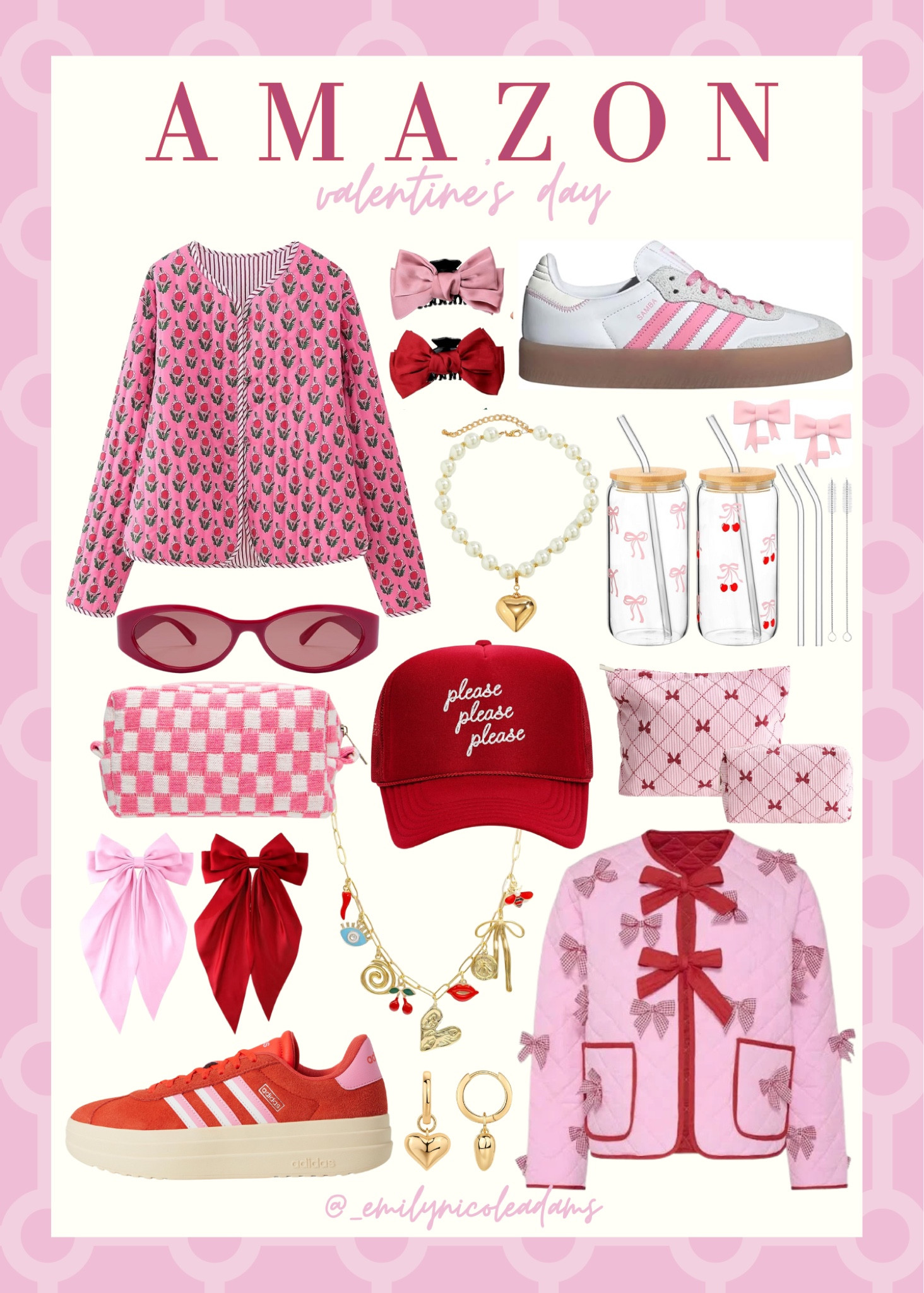 Amazon Valentine’s Day💕 Amazon Valentine’s Day favorites, Amazon valentines, vday finds, vday decor, Valentine’s Day 2025, home decor favorites, Valentine’s Day deal, grand millennial, coastal grandmother, pink aesthetic, preppy style 

#LTKStyleTip #LTKFindsUnder50 #LTKSeasonal