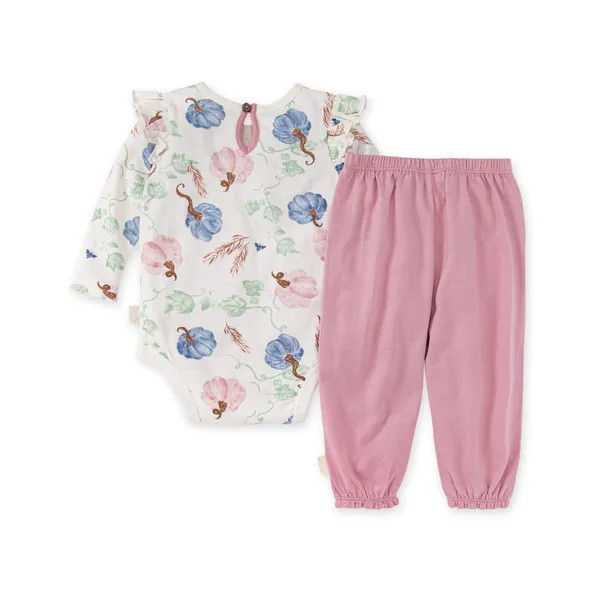 Fairytale Pumpkins Organic Bodysuit & Pant Set | Burts Bees Baby