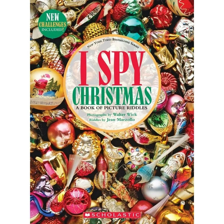 I Spy Christmas: A Book of Picture Riddles (Hardcover) | Walmart (US)