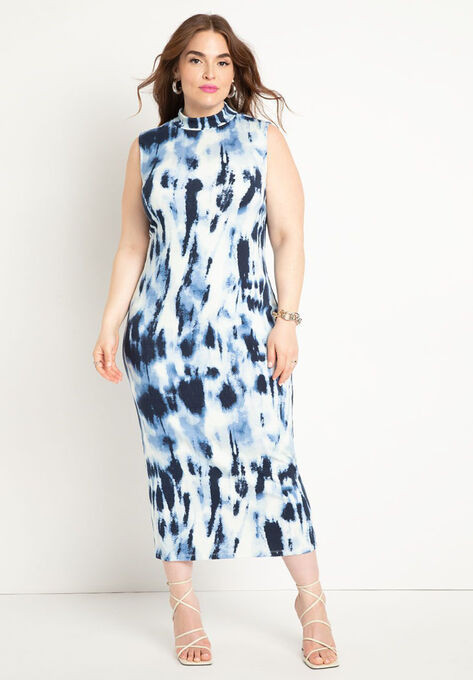 Mock Neck Tank Dress | Eloquii