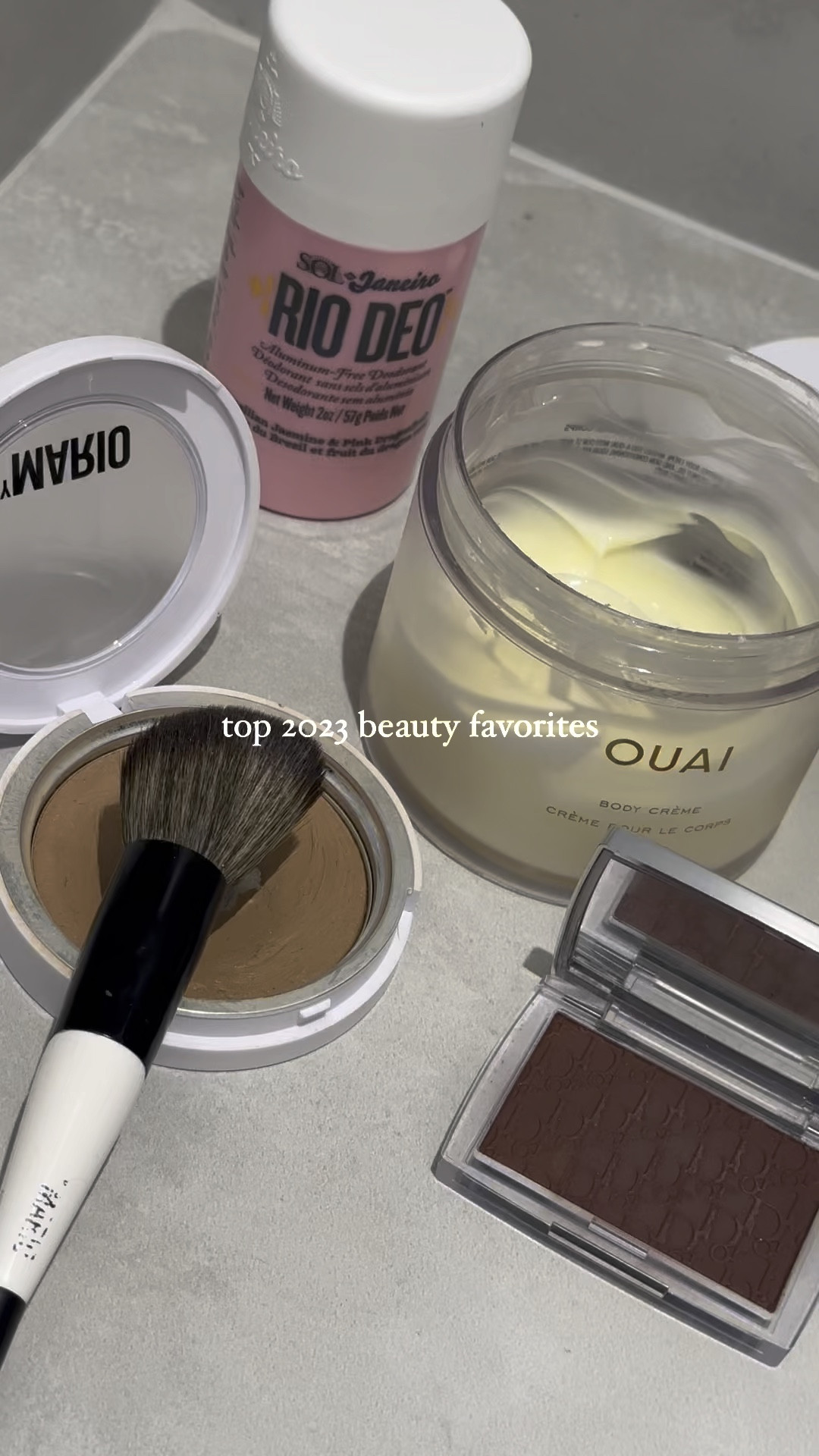 Here are my best beauty finds of 2023!

Haircare, makeup, body care and tools.

Big love for everything! Each one of these gems performs 100%. I definitely bringing them into 2024.

The best luxury Mahogany Dior blush, a velvety Ouai body cream, the ultimate minimal bronzer by Makeup By Mario and the list goes on.

Veeeery impressed!

#LTKSeasonal #LTKbeauty #LTKVideo