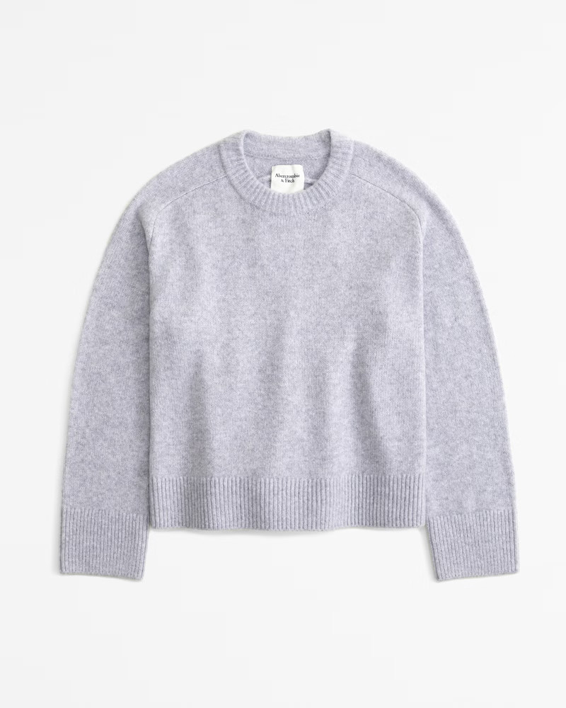 The A&F Madeline Crew Sweater | Abercrombie & Fitch (US)