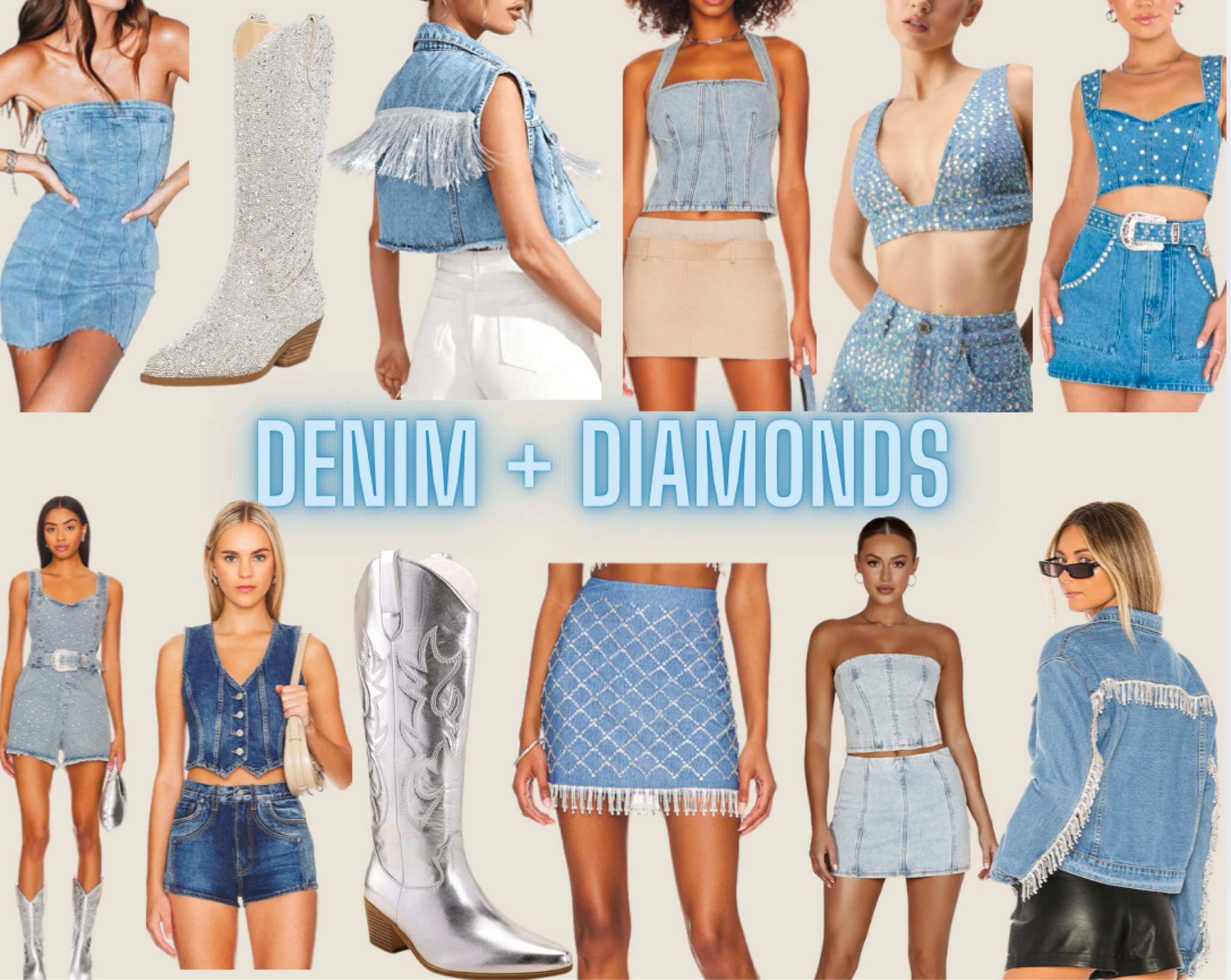 Last Rodeo? Last Hoedown? Denim + Diamonds is one of our most requested themed-nights this year 🤠✨🤍🪩

#LTKU #LTKFindsUnder100 #LTKWedding