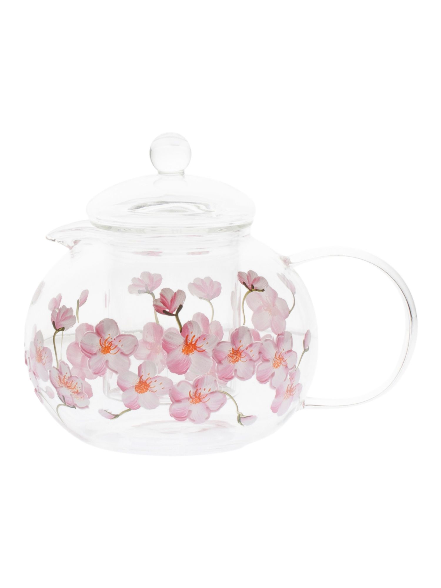 Hand Painted Cherry Blossom Teapot | TJ Maxx