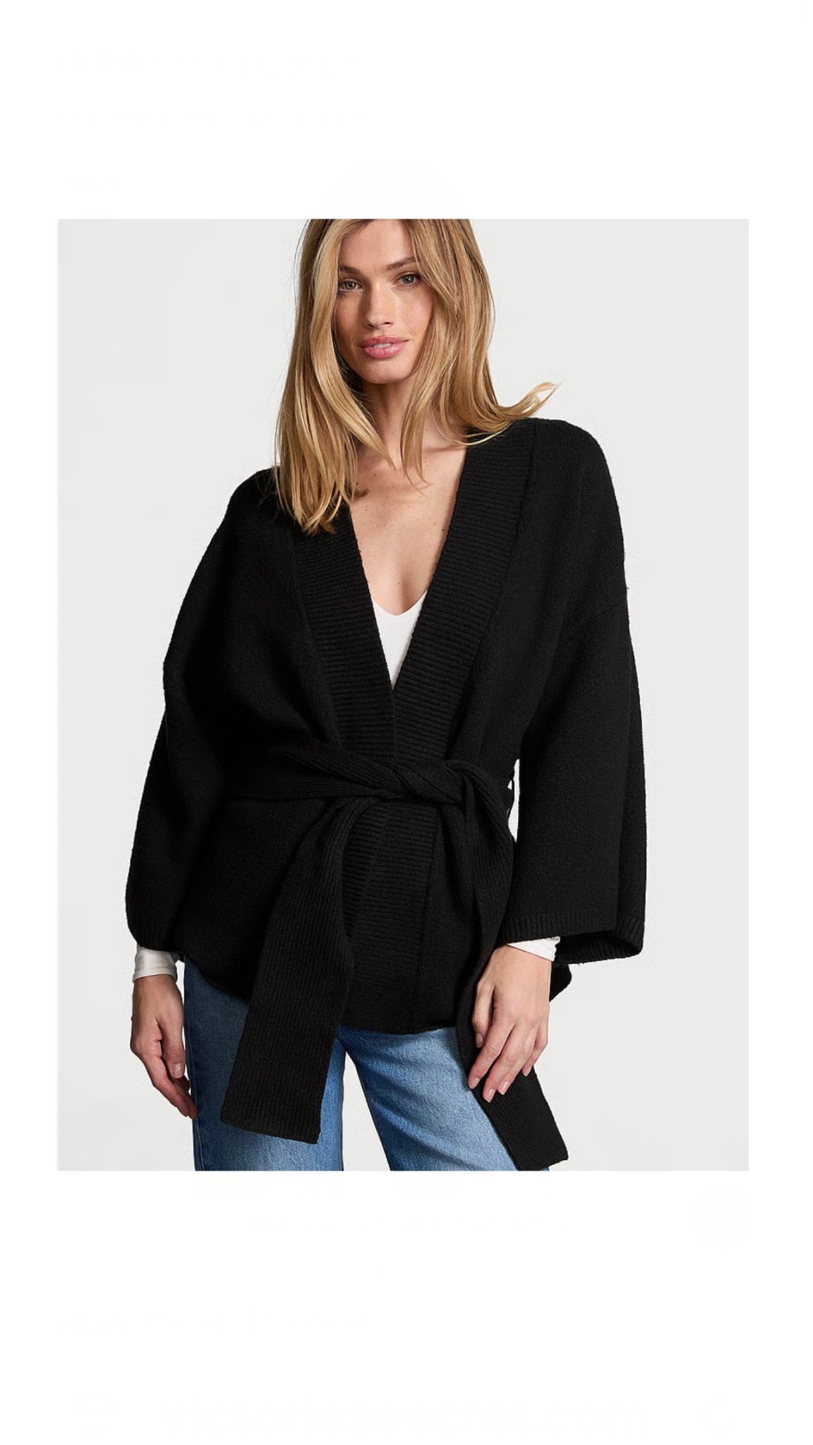 Wrap sweater under $40!  And super cute!

#LTKOver40 #LTKmomlife #LTKSaleAlert