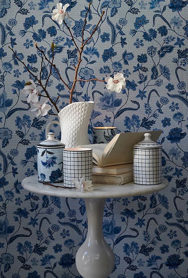 Mark D. Sikes Floral Wallpaper | Anthropologie (US)