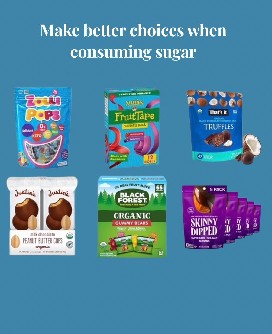 Holidays revolve around sugar and candy, here are some healthier options so you can still enjoy sweet treats! 


#candy #holiday #easter

#LTKGiftGuide #LTKFamily #LTKSeasonal
