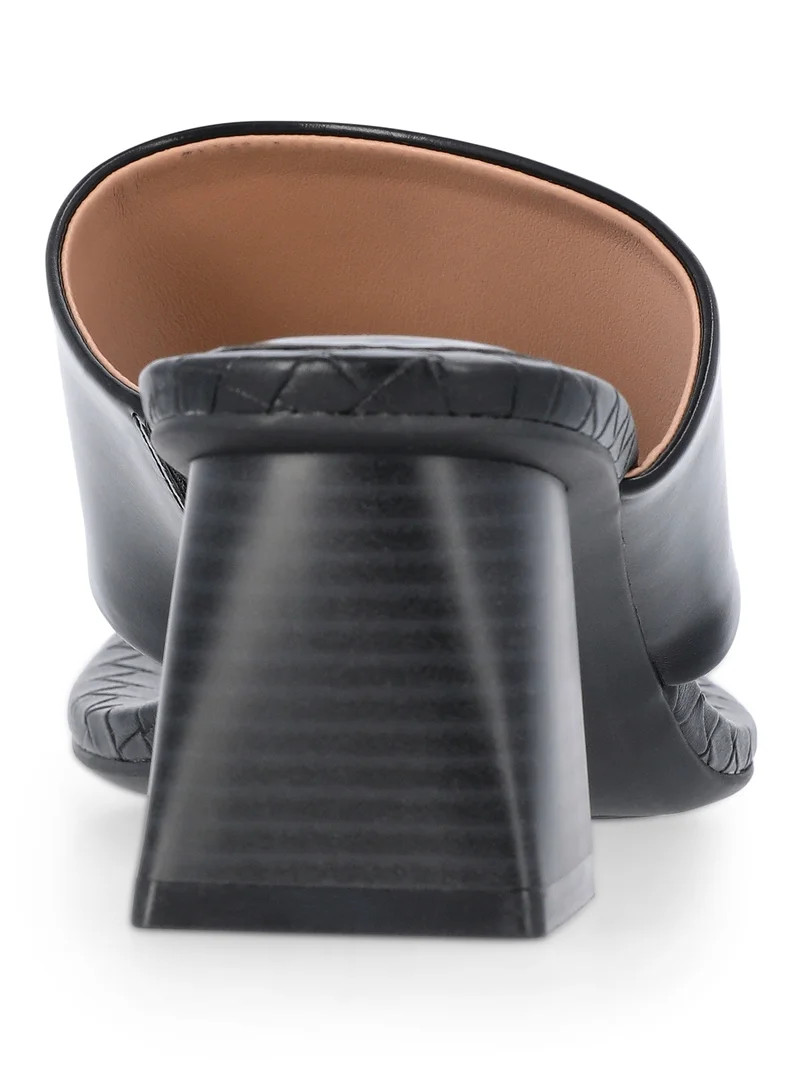 Time and Tru Women's Heeled Thong Sandals | Walmart (US)