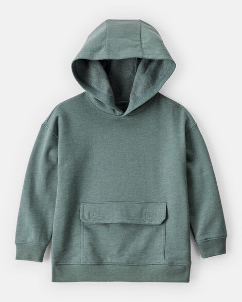 Toddler Boy DayDream Fleece Long-Sleeve Hoodie - Green | Carter's Inc