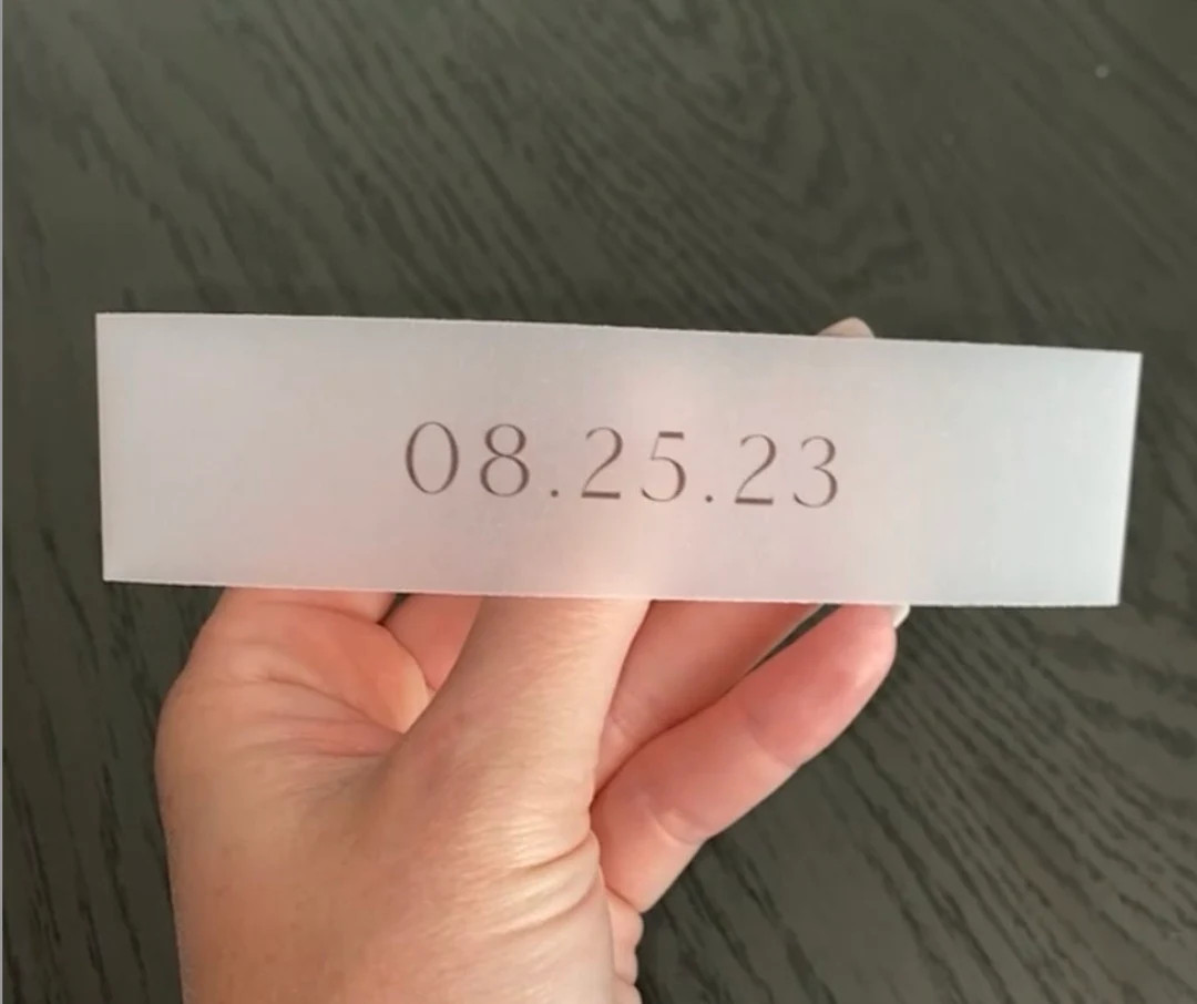 DIY Belly Bands Design/Printing Template | Etsy (US)
