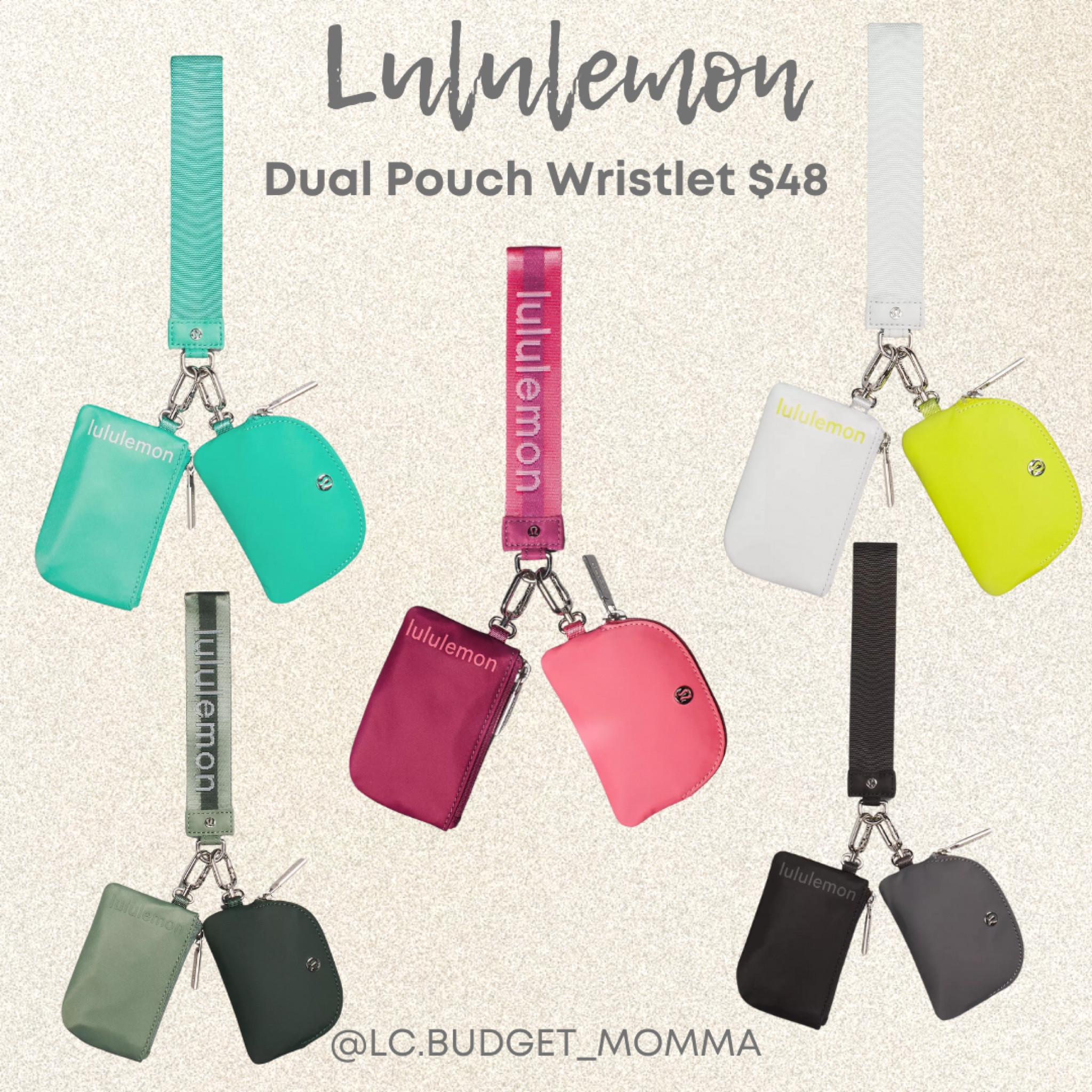Lululemon Dual Pouch Wristlets ✨ 10 colors in stock right now! 😍

#lululemon #pouch #wristlets #ootd #wallet 

#LTKSeasonal #LTKMostLoved #LTKGiftGuide