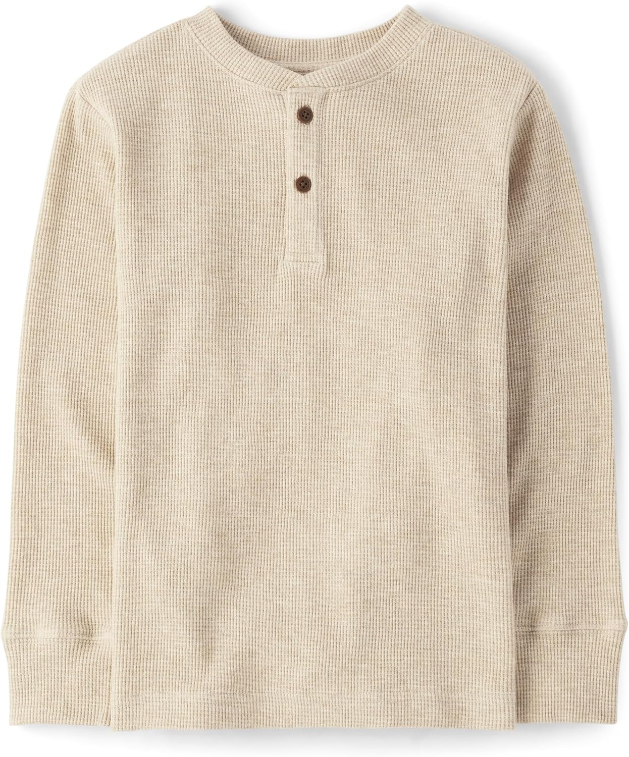 The Children's Place boys Long Sleeve Thermal Henley Shirt | Amazon (US)
