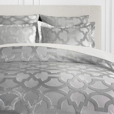 Edessa Bedding - Silver Covers Dealsfordays sale alert target sales home finds luxe home design | Z Gallerie