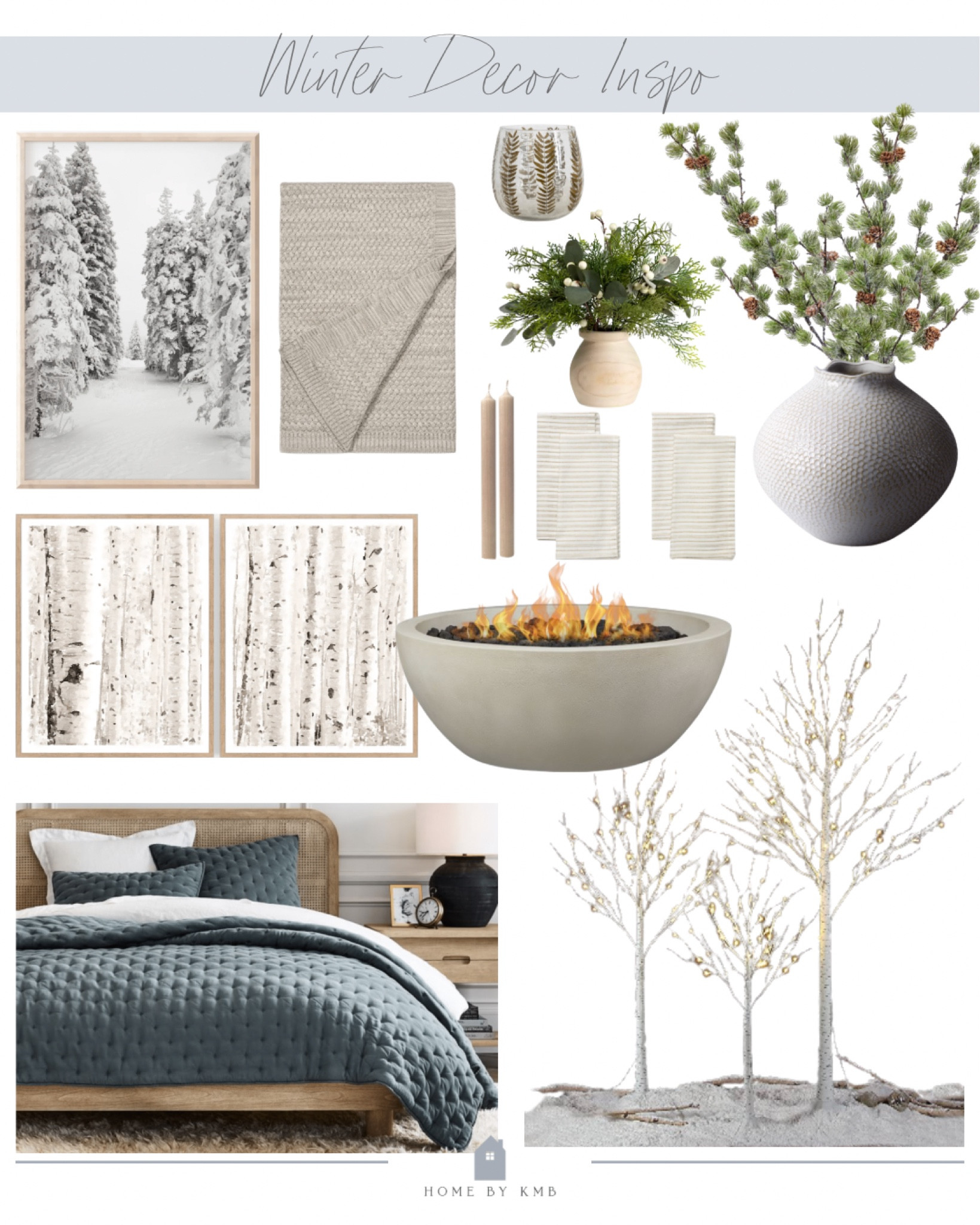 Winter decor inspiration for transitioning from the holidays 

#LTKSeasonal #LTKhome