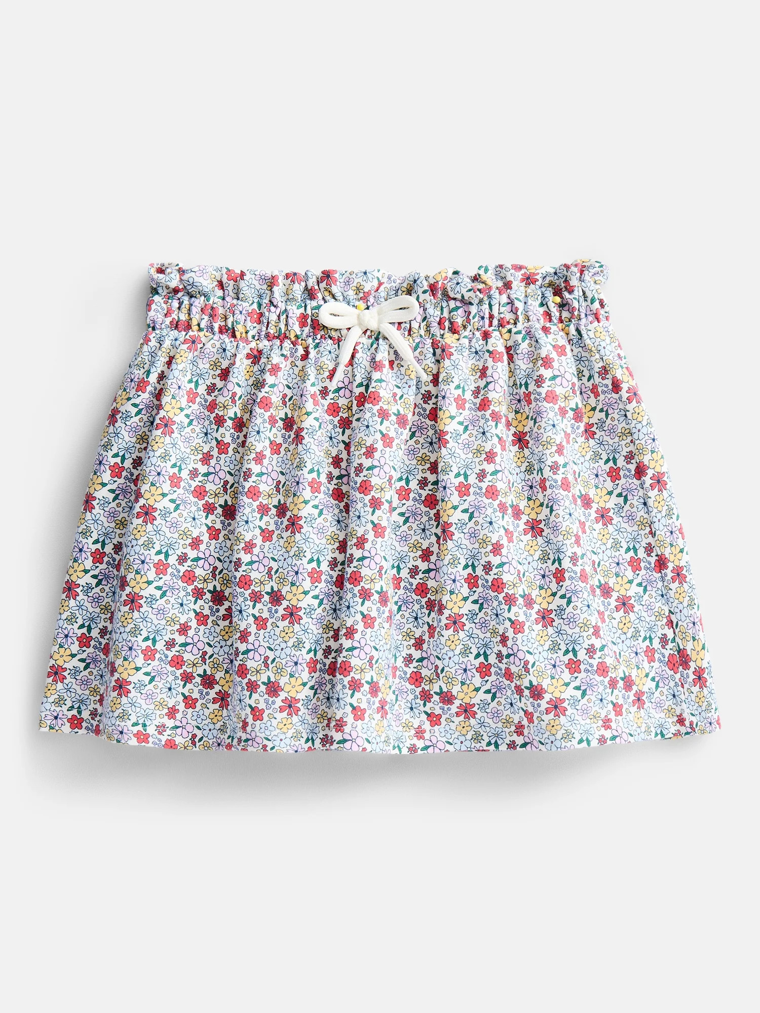 Wonder Nation Girls' Scooter Skirt with Paperbag Waist, Sizes 4-10 | Walmart (US)