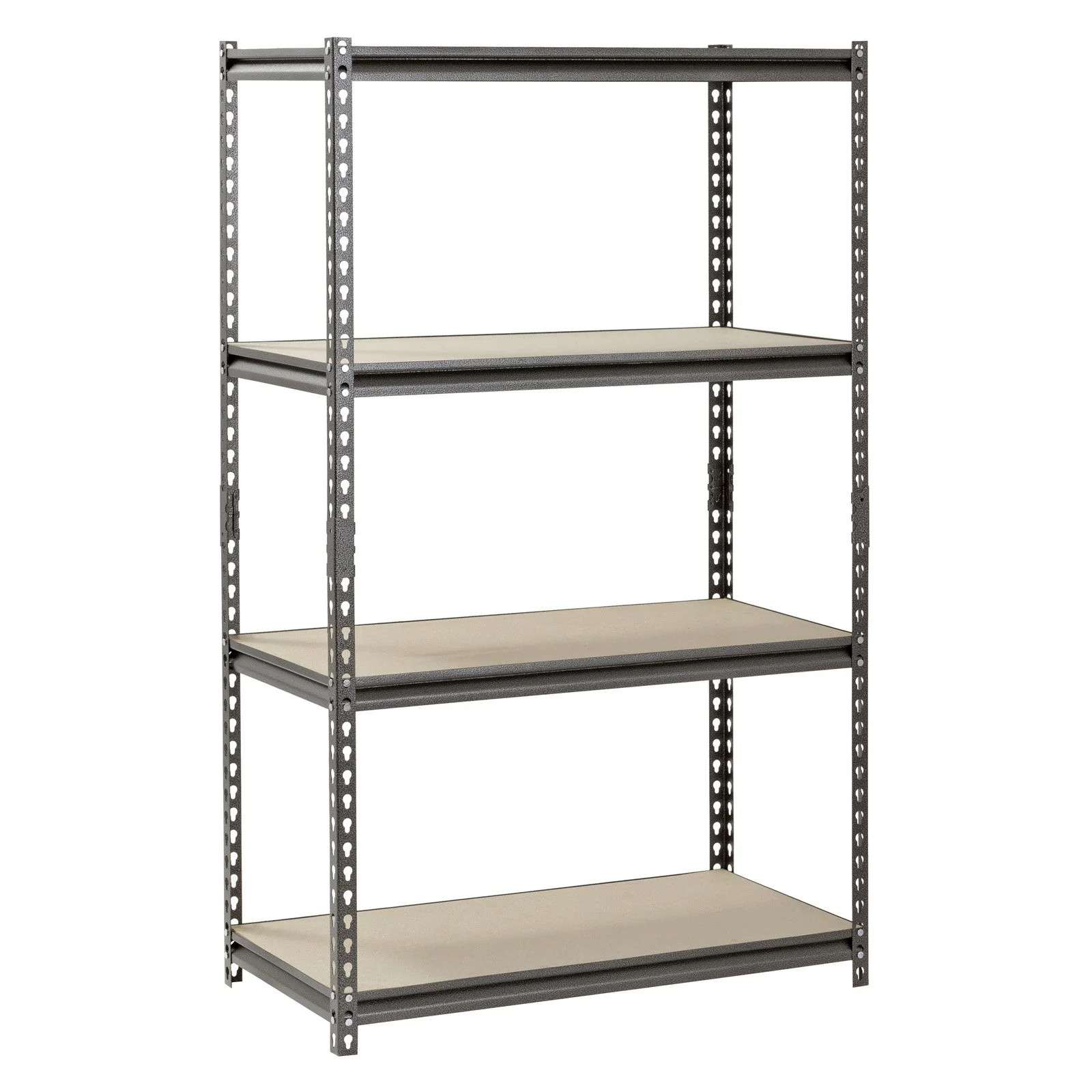 Muscle Rack 36"W x 18"D x 60"H 4-Shelf Steel Freestanding Shelves; 500 lbs. Capacity per Shelf; Silver | Walmart (US)