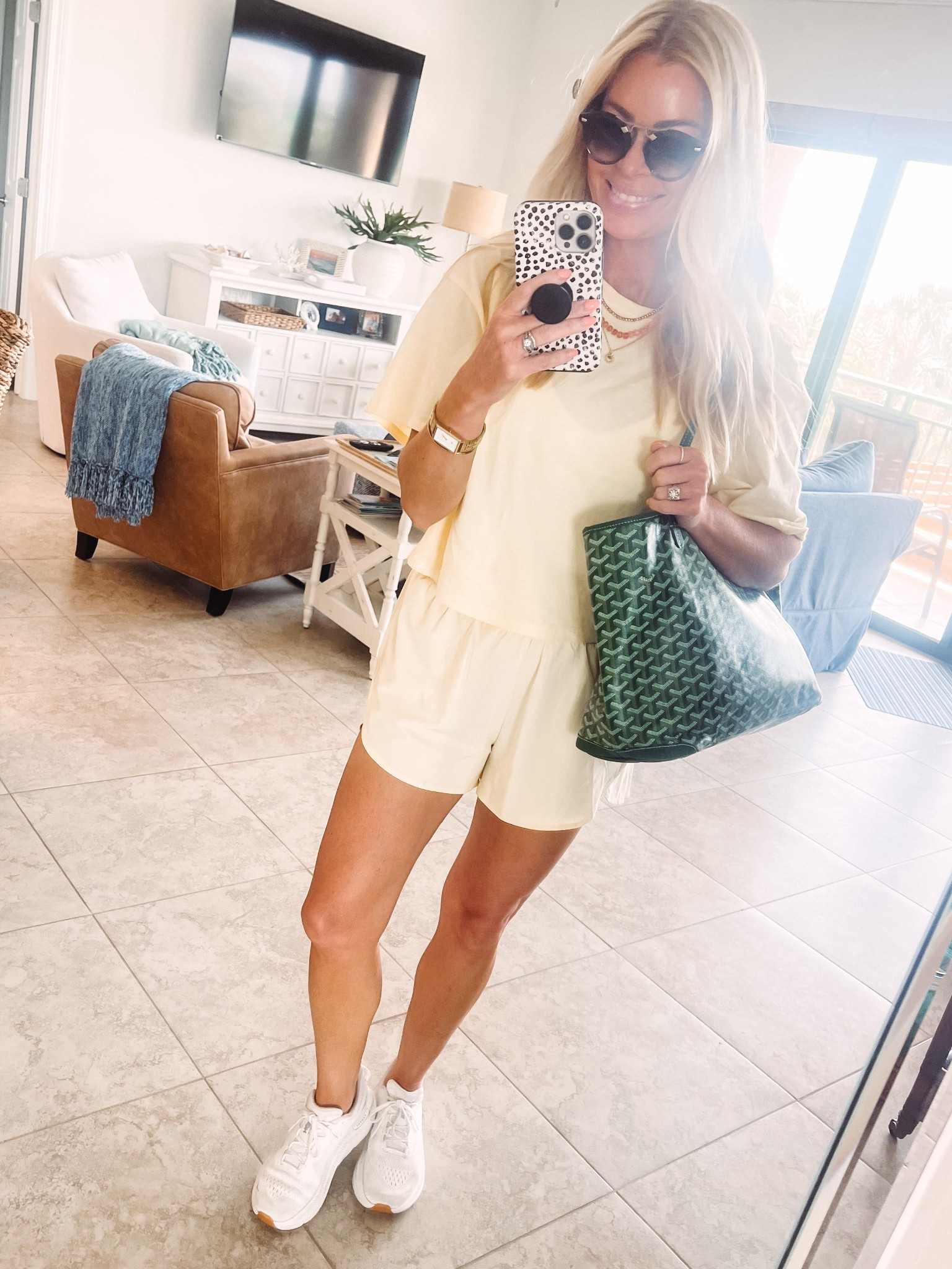 Travel Outfit featuring this @target yellow set 💛

#LTKOver40 #LTKFindsUnder50 #LTKSummerEdit