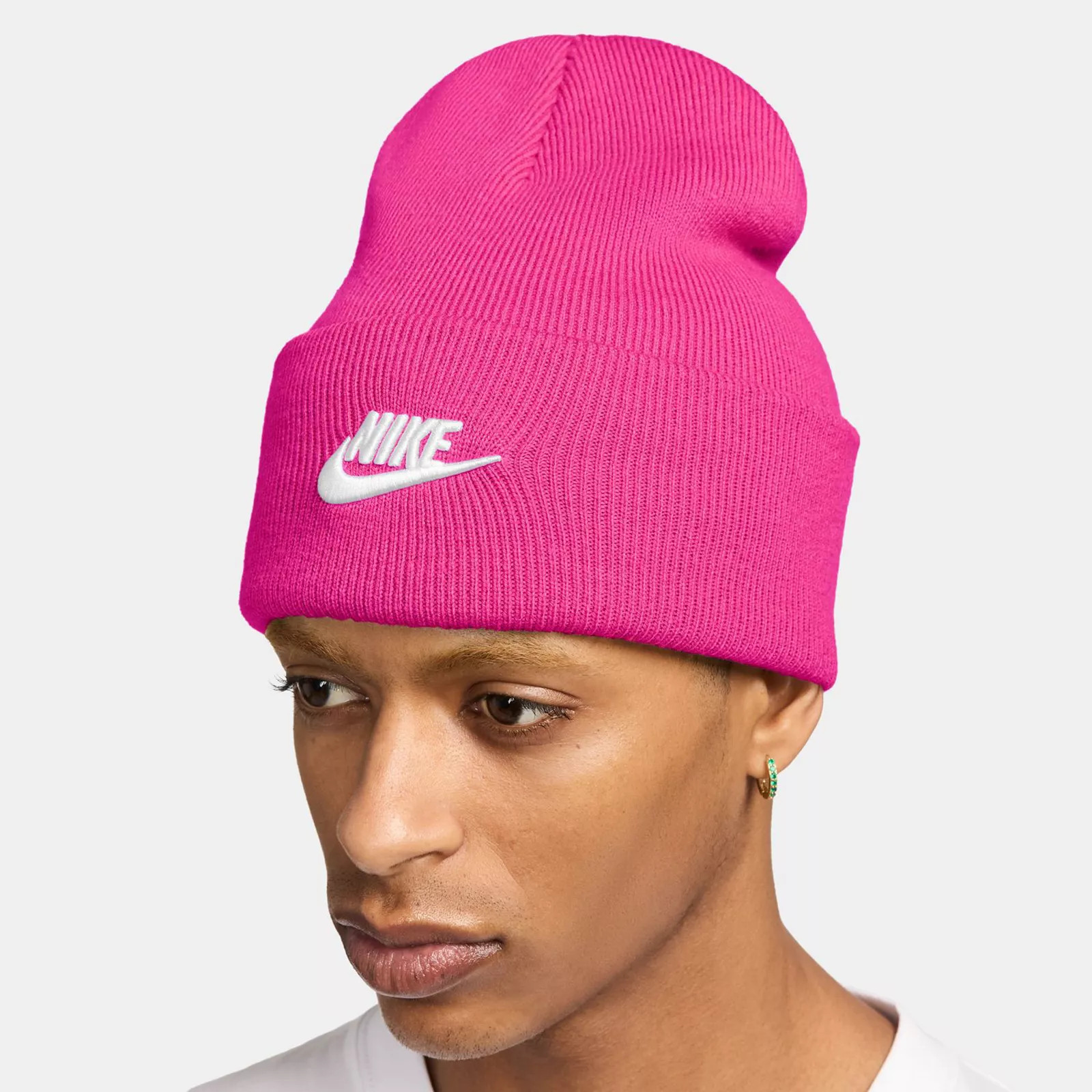 Nike Peak Futura Beanie, Hyper Pink White | Kohl's