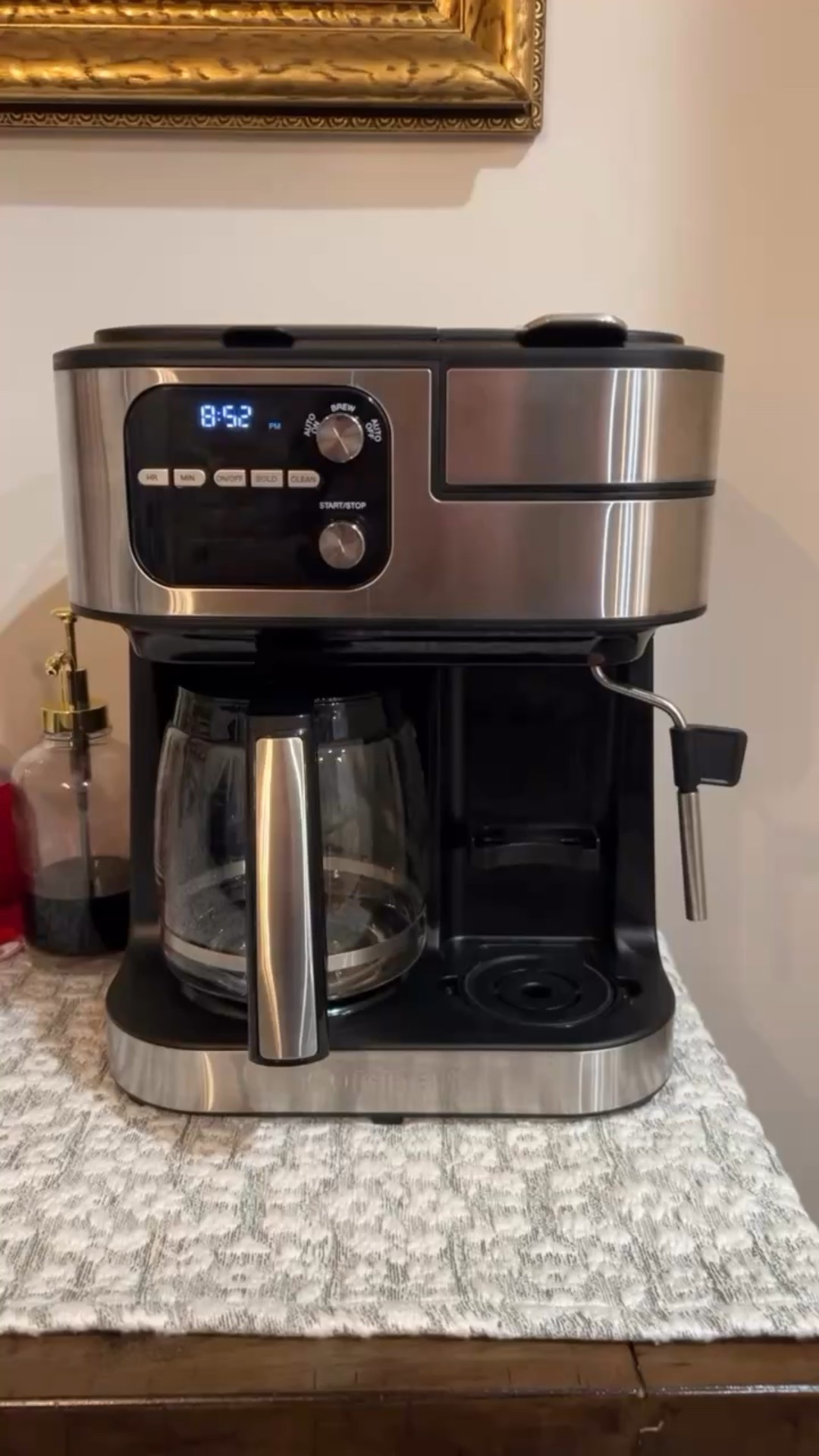 ✨Out with the old, in with the new! ✨ Obsessed with this new coffee pot! It’s so pretty and just what we needed for the coffee bar ✌🏼❤️☕️ #thymeandtable #walmart #ltkhome

#LTKHome #LTKSummerEdit