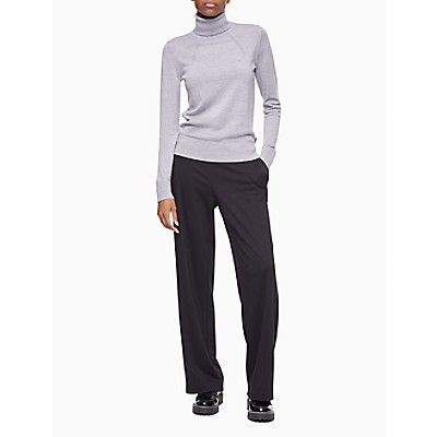 Slim Fit Wool Turtleneck Sweater | Calvin Klein | Calvin Klein (US)