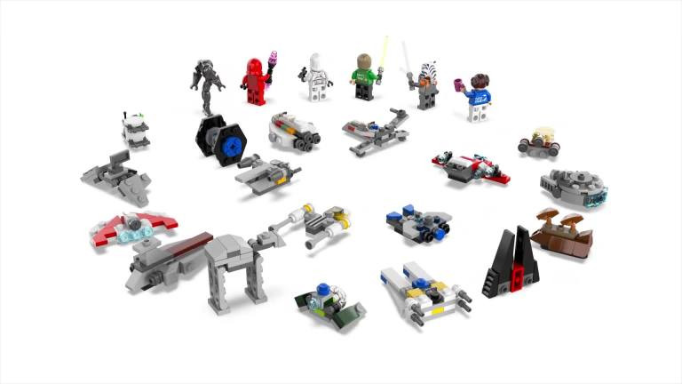 LEGO Star Wars 2024 Advent Calendar for Kids, Building Set with 6 Star Wars Figures and 18 Mini T... | Walmart (US)