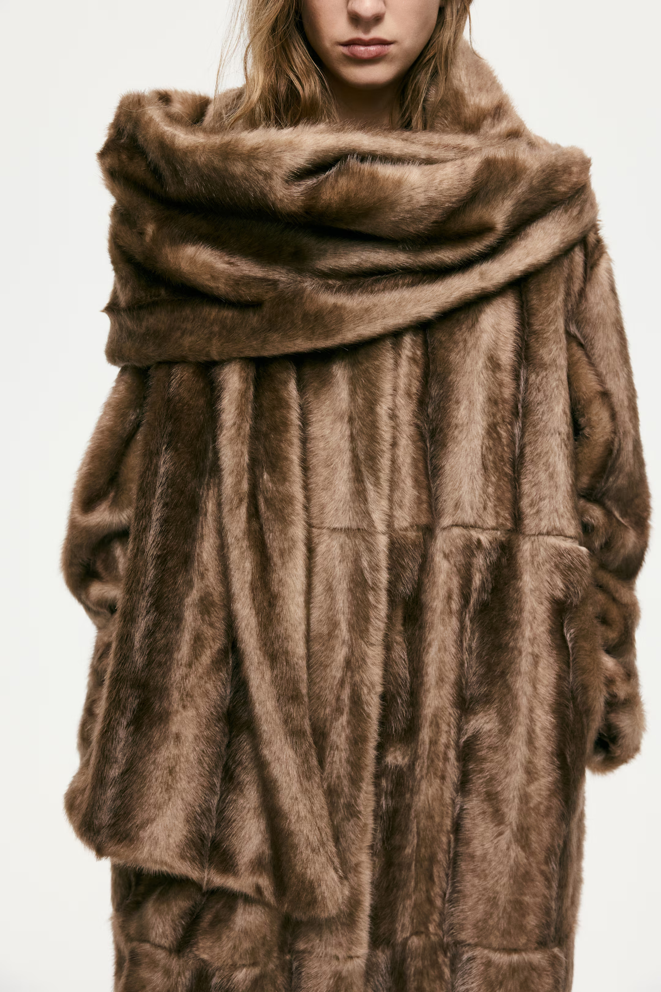 Scarf-Detail Coat | H&M (US + CA)