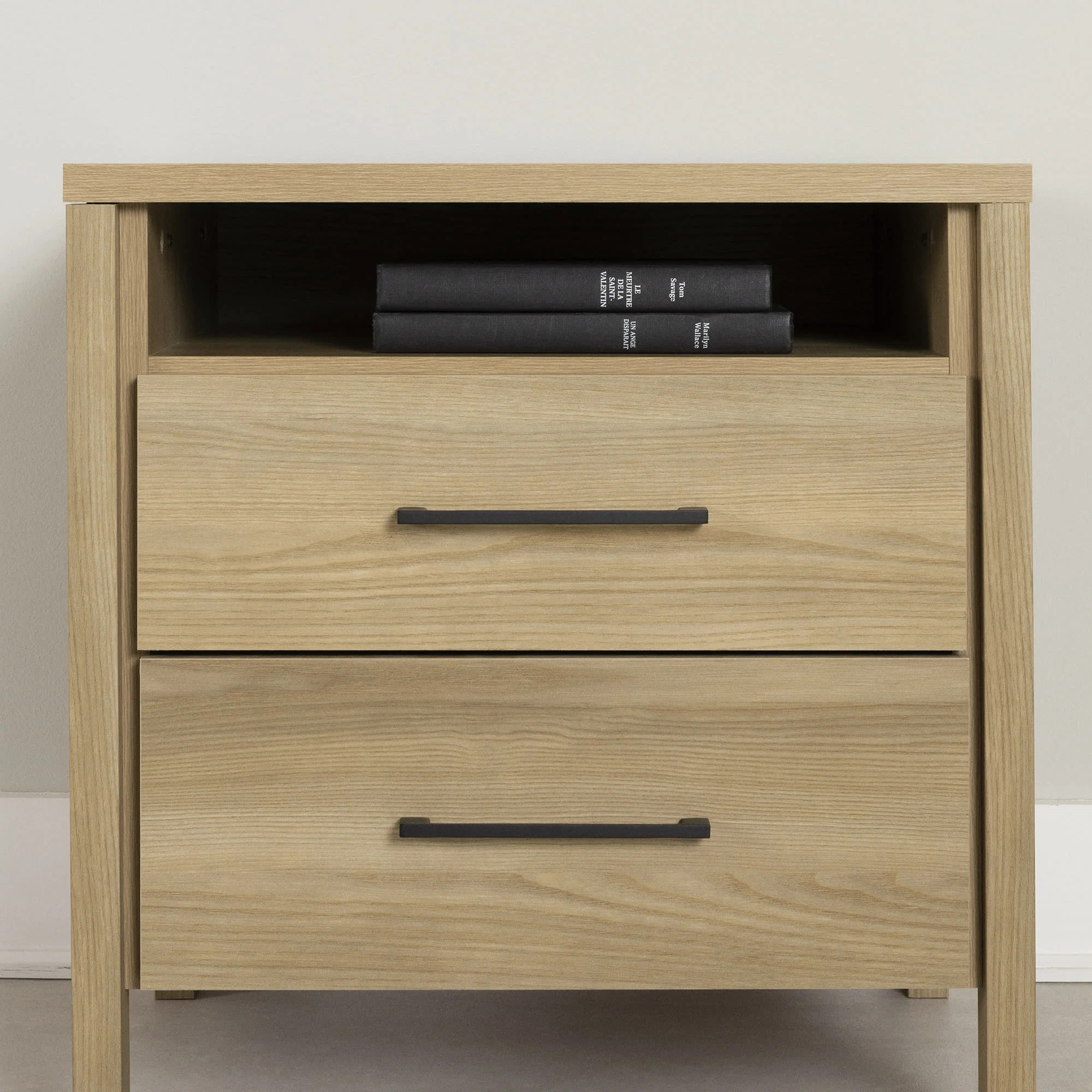 South Shore Gravity 2 - Drawer Nightstand in Natural & Reviews | Wayfair | Wayfair North America