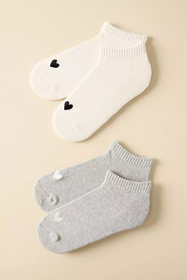Heart Icon Socks, Set of 2 | Anthropologie (US)