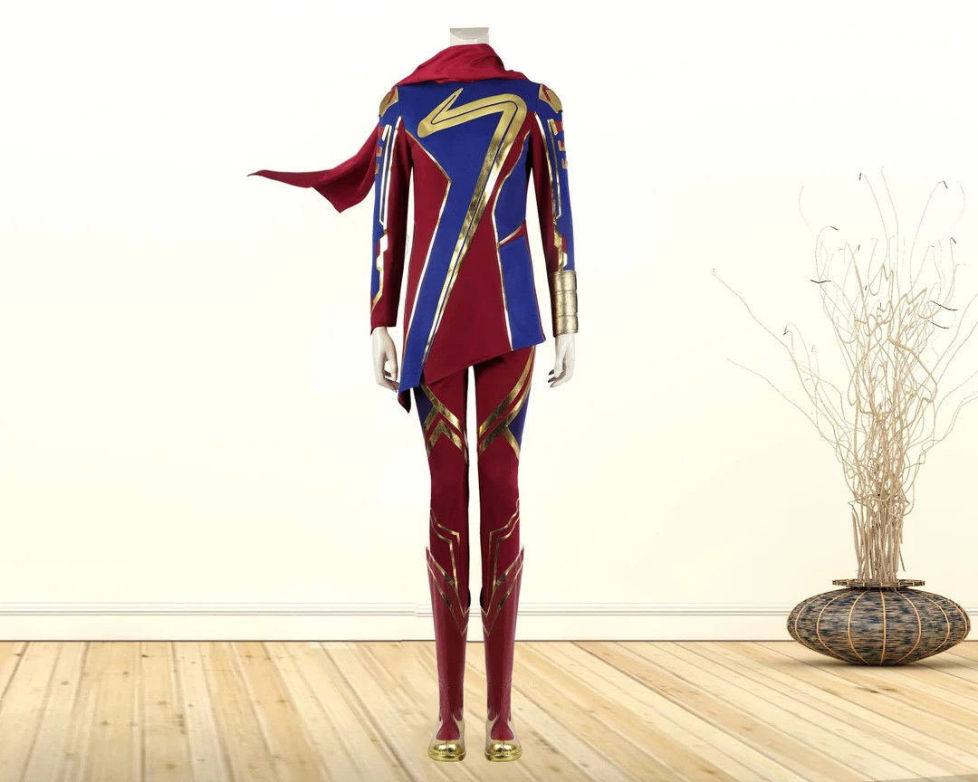 Ms. Marvel Kamala Khan Costume Cosplay Suit - Etsy | Etsy (US)
