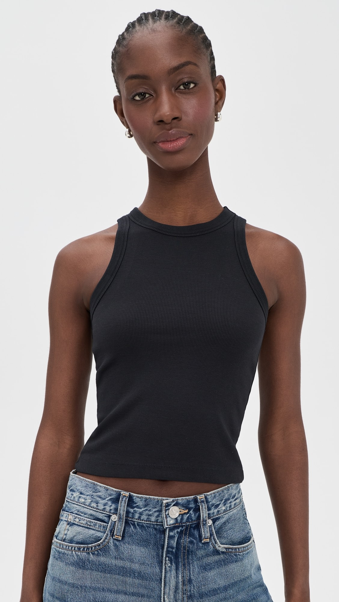 Lexi Rib Sun In Crop Tank | Shopbop