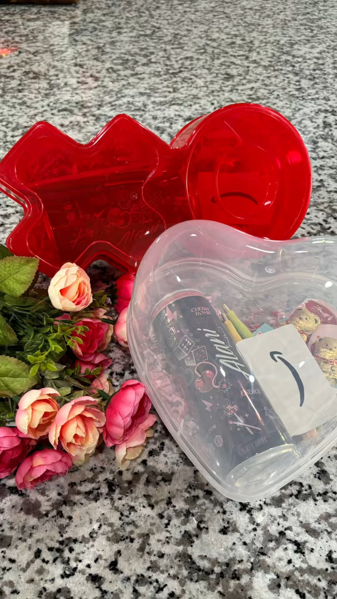 Looking for a budget-friendly Valentine’s Day gift idea that’s cute, thoughtful, and easy to customize? 💝
These DIY Valentine gift boxes are perfect for teachers, Galentine’s Day, coworkers, friends, or neighbors — and everything is from Walmart.

I used affordable containers, faux florals, and fun treats from Walmart to create a personalized Valentine gift that looks high-end without the high price tag. You can easily swap in chocolates, candles, coffee, gift cards, or self-care items to fit any style or budget.

This is one of my favorite last-minute Valentine’s gifts because it’s simple, customizable, and great for classrooms or friend gifting. Save this idea for Valentine’s Day, teacher appreciation, or Galentine’s celebrations 💕

#WalmartFinds
#ValentinesTeacherGift
#GalentinesGiftIdeas
#BudgetValentines
#DIYWalmart



#LTKU #LTKvlog #LTKSeasonal