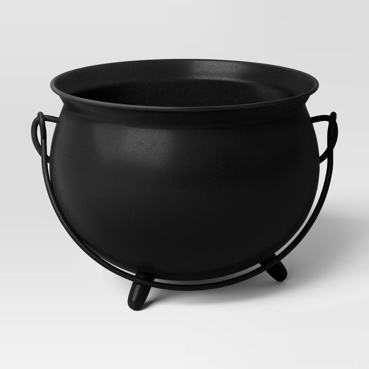 11.25"x14.5" Metal Cauldron Decorative Box Black - Threshold™ | Target