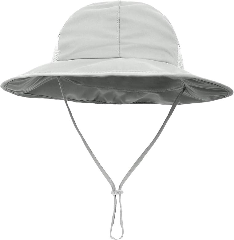 Sun Hat Baby Toddler Kids 50+ UPF Sun Protective Wide Brim Bucket Hat | Amazon (US)