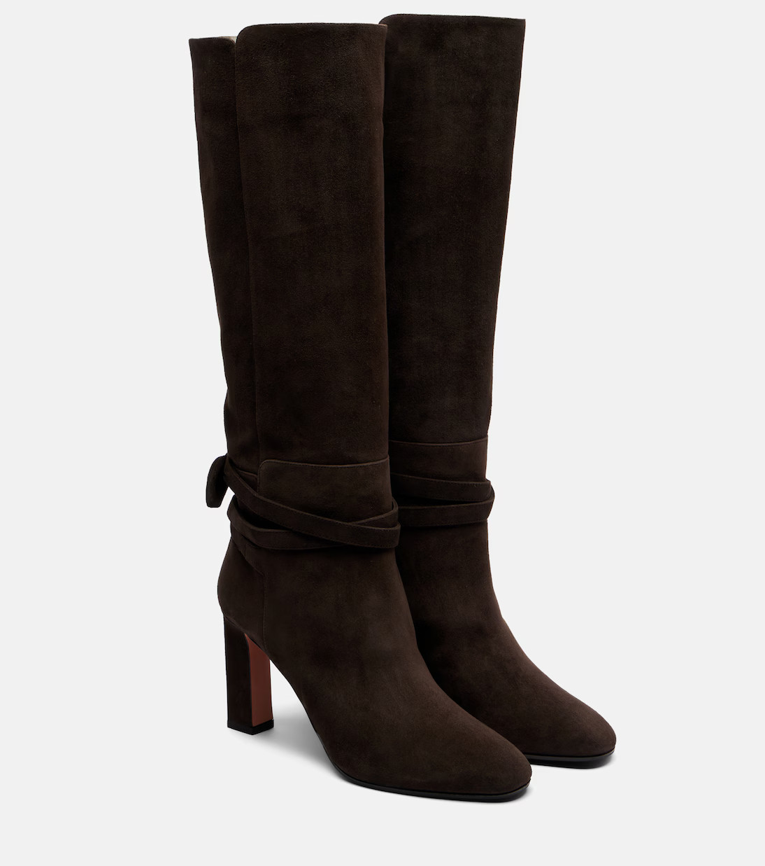 Very Bow 85 suede knee-high boots | Mytheresa (US/CA)