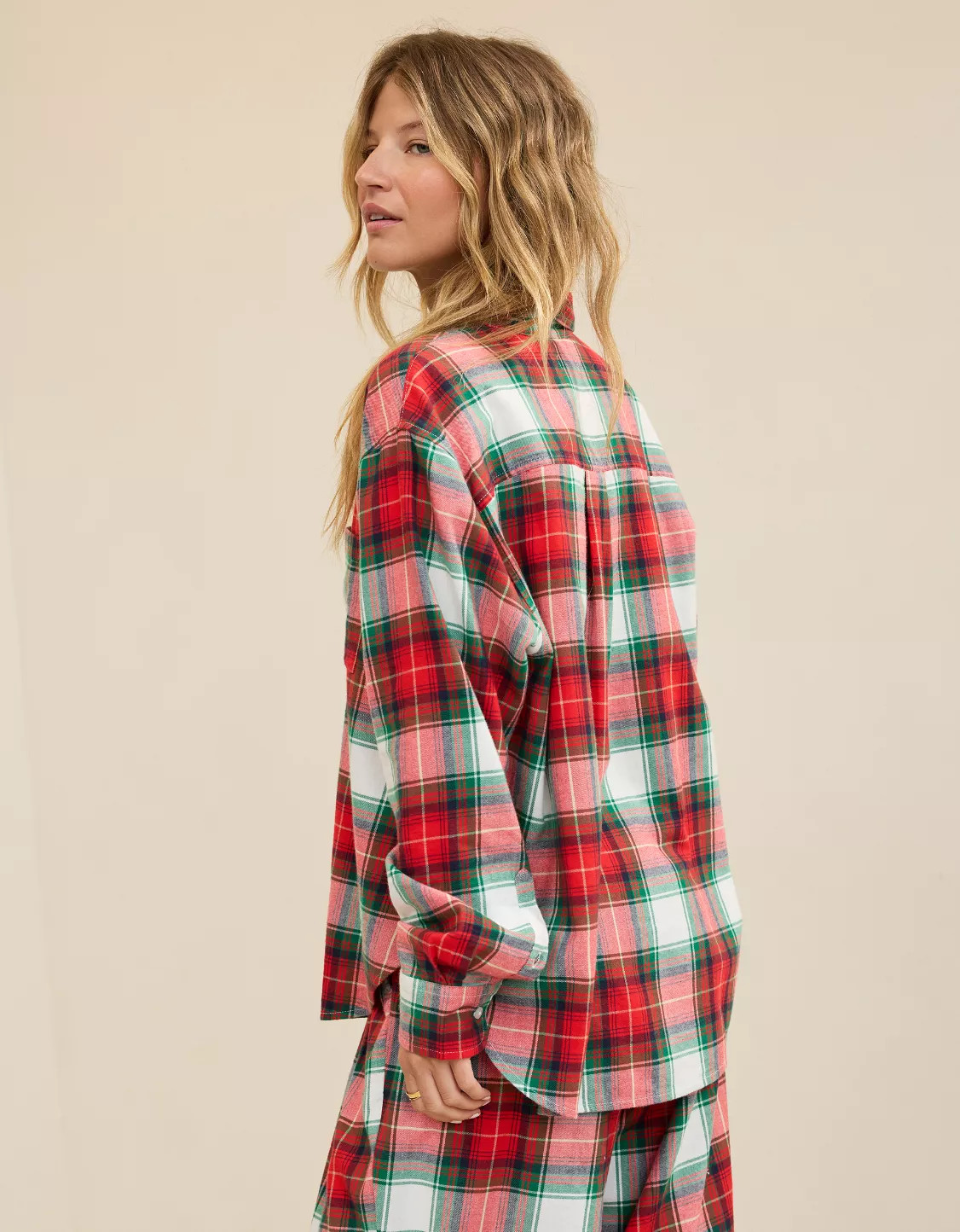 Aerie Flannel Pajama Shirt | Aerie