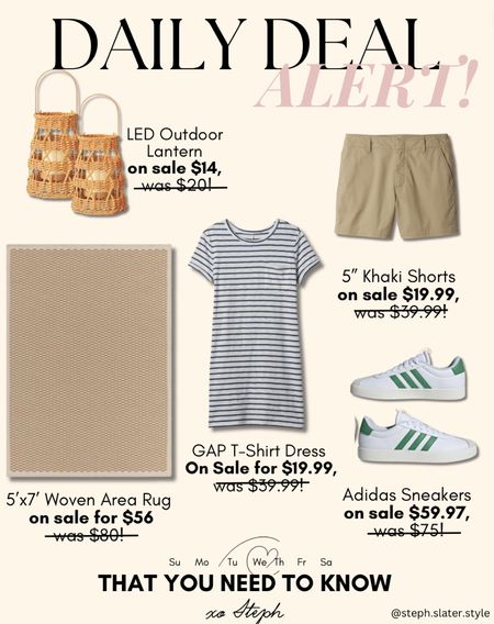 Daily Deal Alert
Patio finds 
Shoe deals
Summer style

#LTKSaleAlert #LTKSeasonal #LTKFindsUnder100
