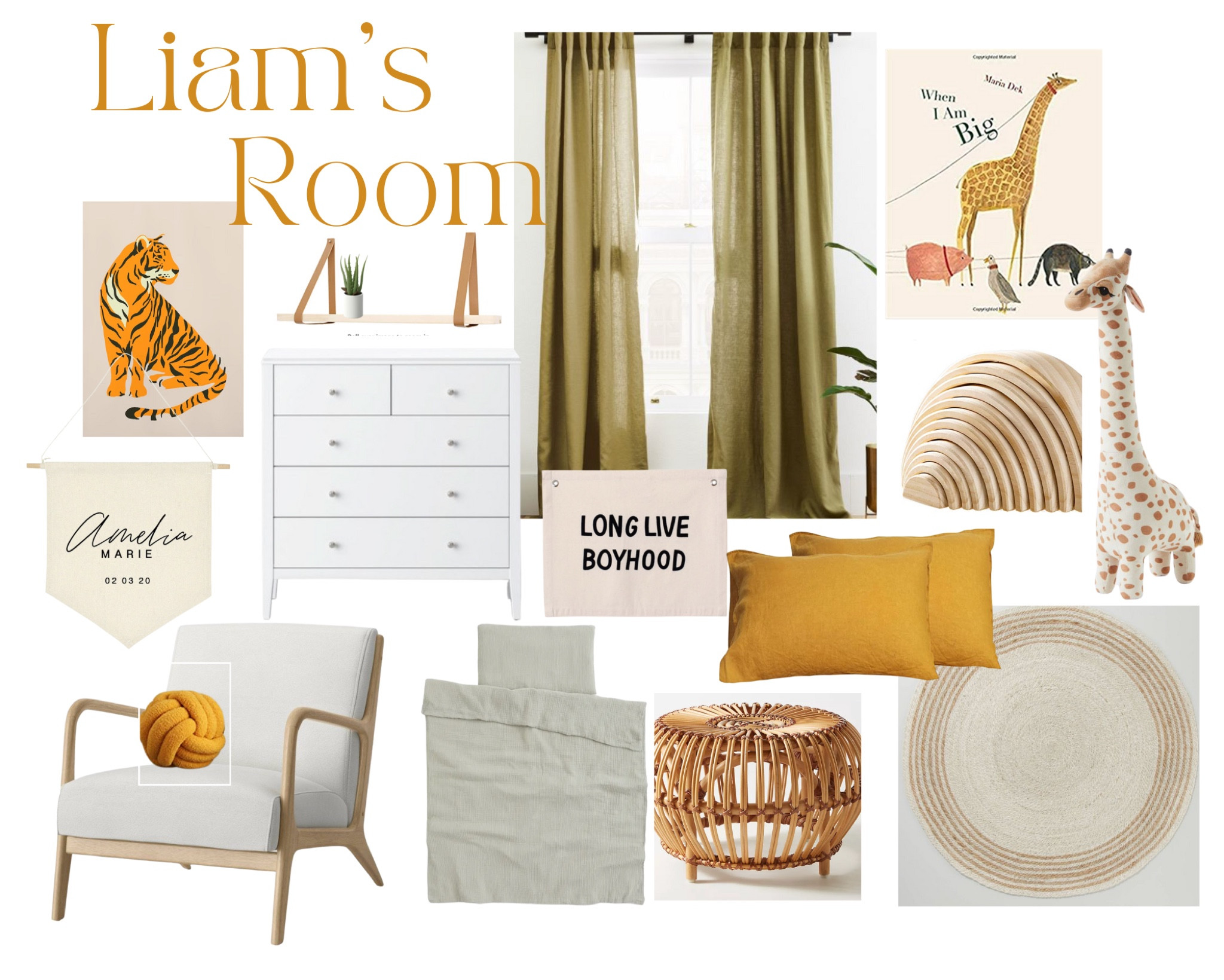 Your guide to a colorful safari toddler boys room with everything you need! 

#LTKhome #LTKunder100 #LTKkids