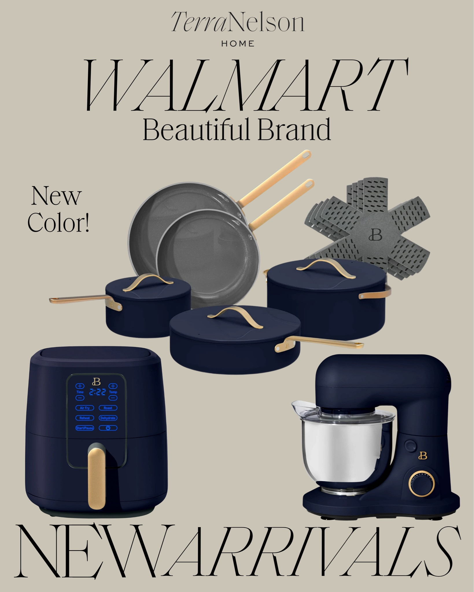 New Beautiful Brand Color!
Beautiful Brand Cookware / Beautiful Brand Appliances / Walmart Home / Walmart Kitchen

#LTKHome #LTKSeasonal #LTKStyleTip