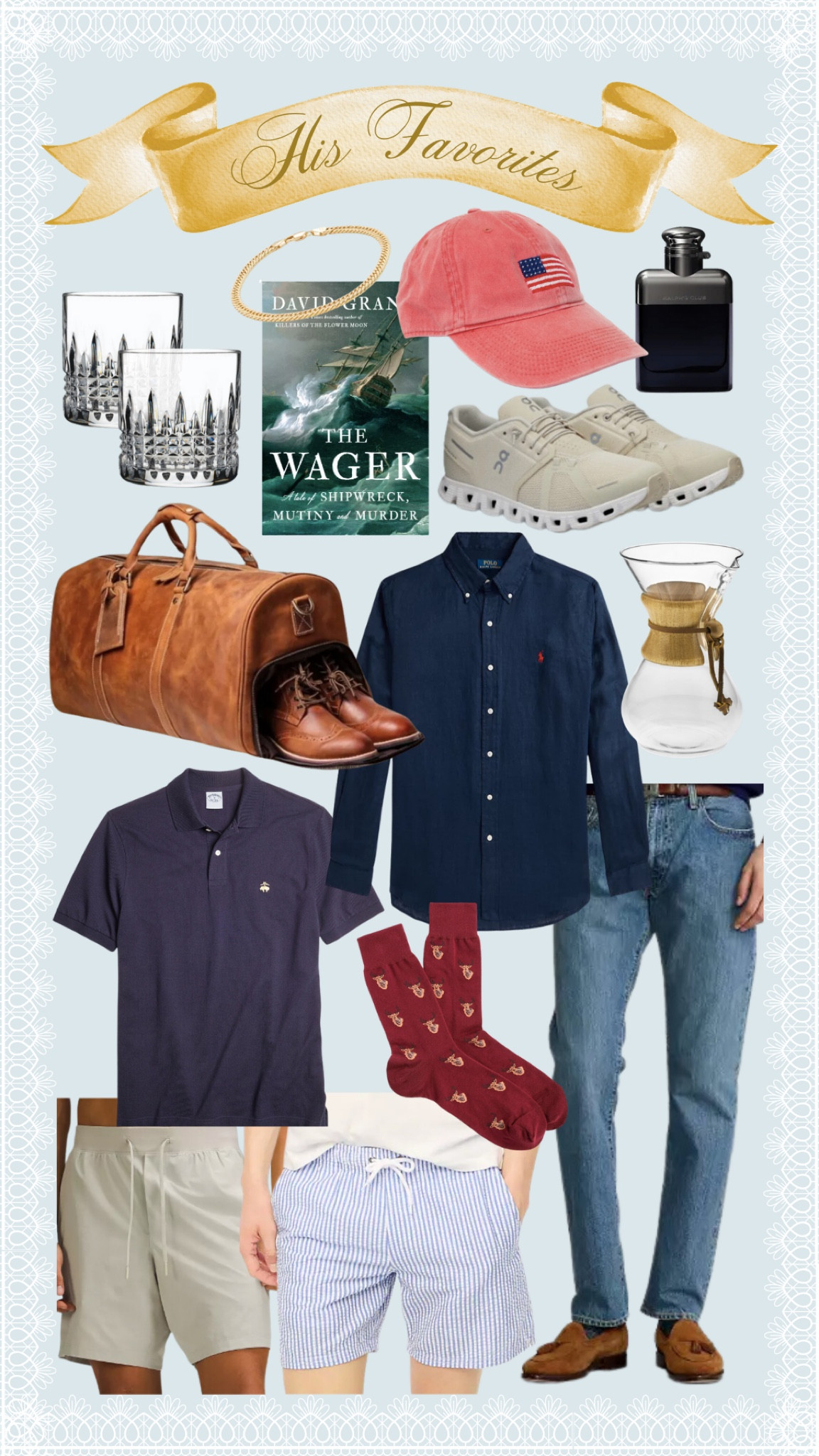 Shopping for your man can be a challenge. My husband is minimalistic and has a very streamlined closet. These are his absolute STAPLES that he uses over & over again for traditional, classic style.

#LTKStyleTip #LTKMens #LTKGiftGuide